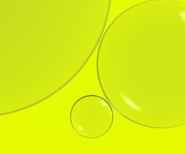 血清气泡显微镜背景三维插图图片下载