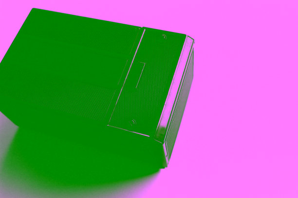 黑色塑料盒模型在白色表面库存照片图片下载