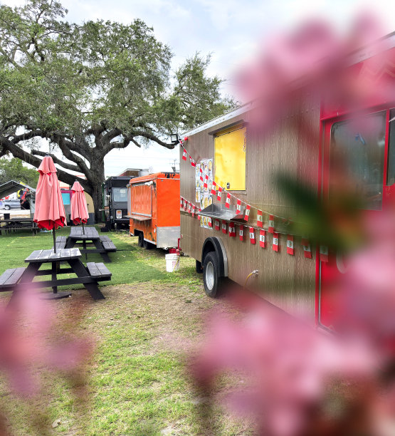 特写餐车细节图片下载