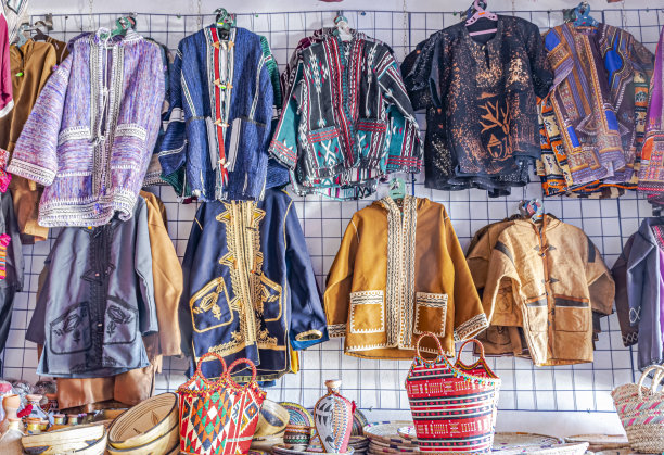 在撒哈拉沙漠纪念品商店里图片下载