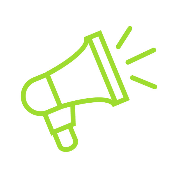 矢量扩音器图标轮廓扩音器图片下载