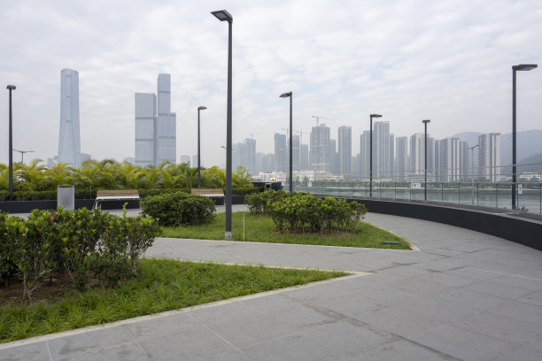 城市住宅屋顶花园图片下载