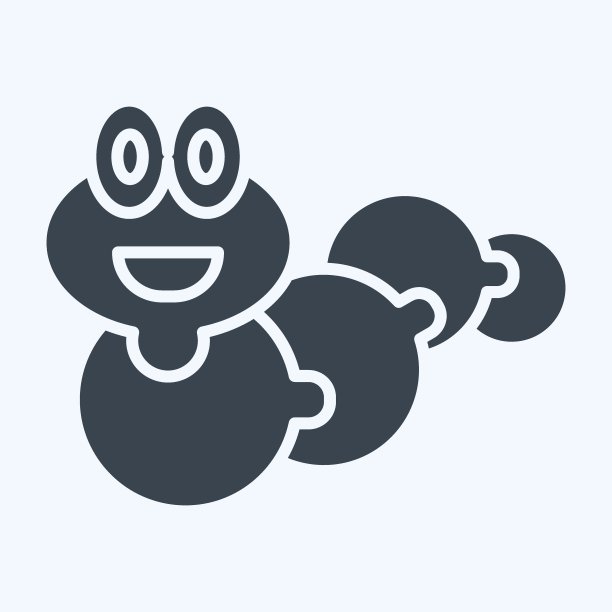 图标难题。与幼儿园有关的标志。字形风格。简单的设计可编辑。简单的说明图片下载