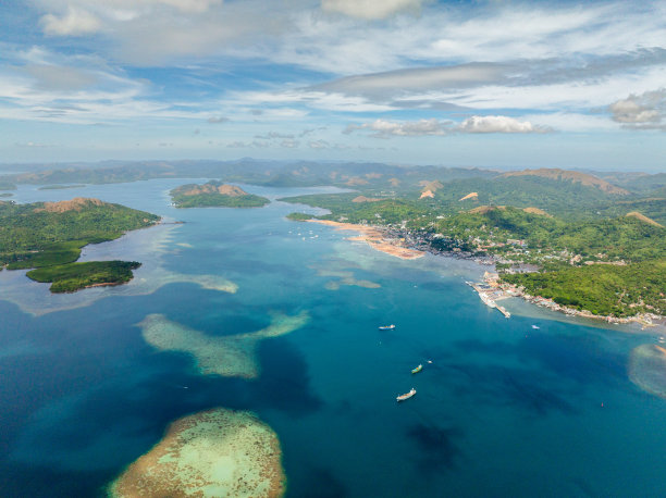 Coron,巴拉望。菲律宾。图片下载