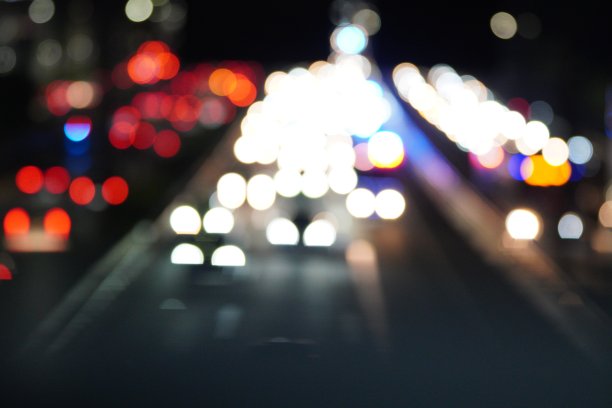 聚焦城市灯光背景图片下载