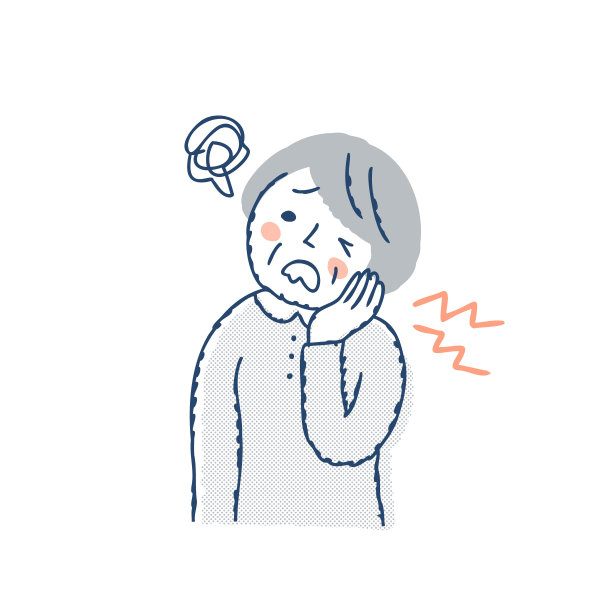 老年妇女牙痛图片下载