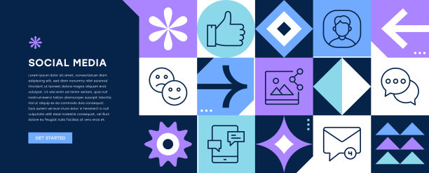 社交媒体网页横幅设计图片下载