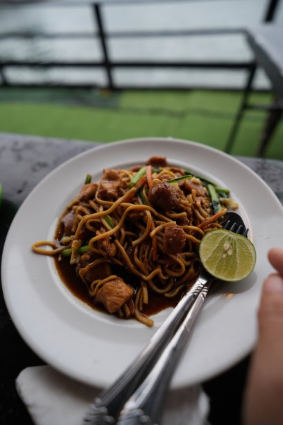 面条菜单上有蔬菜图片下载