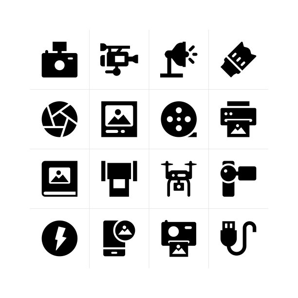 摄影的图标图片下载