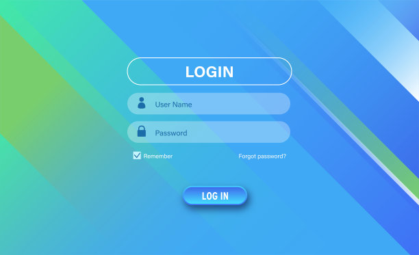 登录表单用户界面图片下载