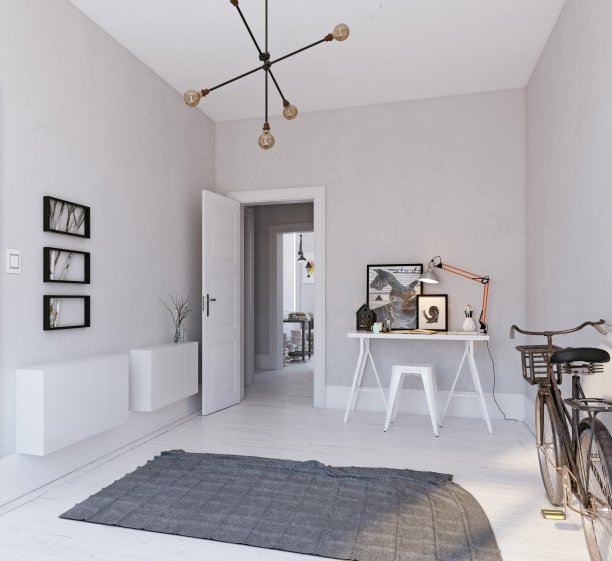 现代生活室内设计。图片下载