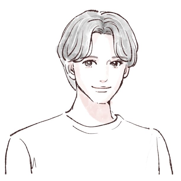 插图材料设置为男子和男孩图片下载