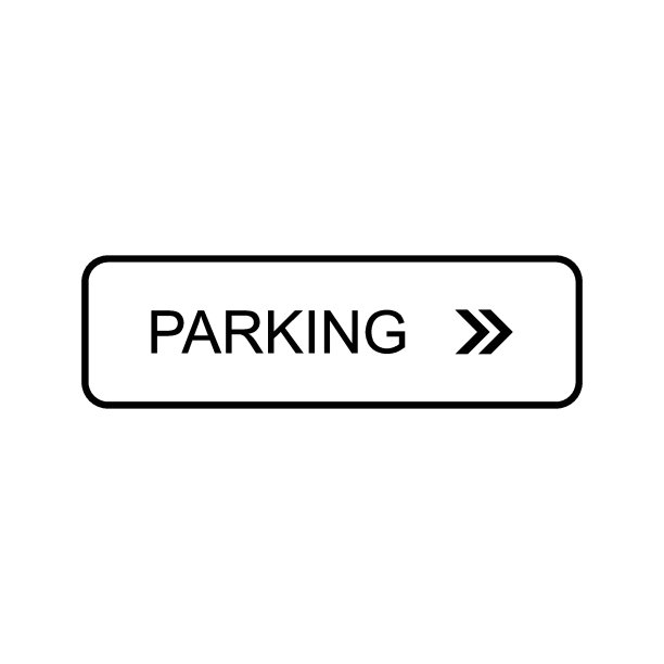 停车图标矢量图片下载