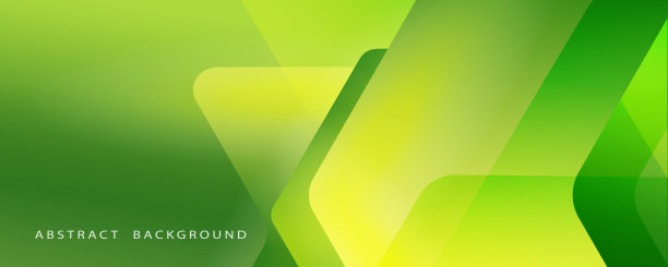 矢量亮绿色现代几何背景。梯度抽象横幅与流动的液体形状。用于设计网站登陆页或背景的模板。图片下载