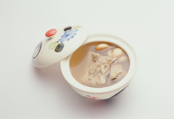 美味滋补砂锅肉骨茶图片下载