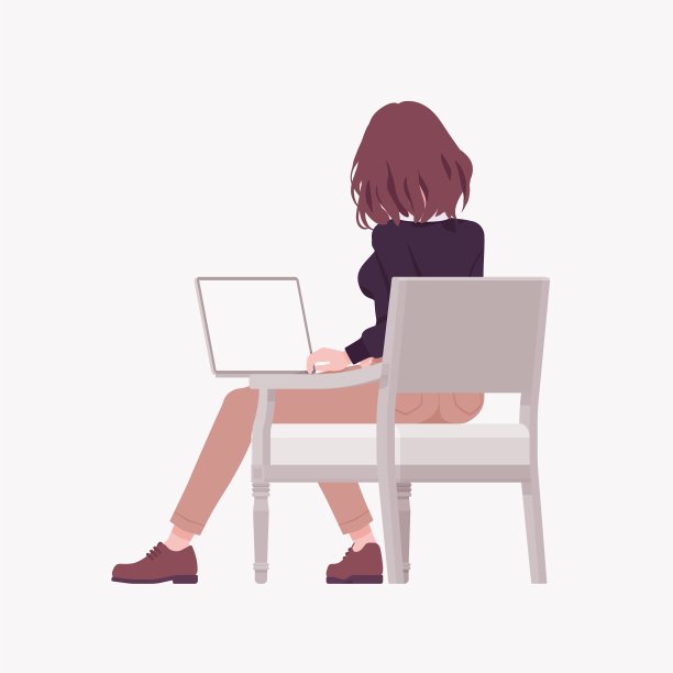 卡通25yo酒皮女人Siena棕色直发黑色毛衣和米色长裤棕色鞋子03wn_Shoes_03图片下载