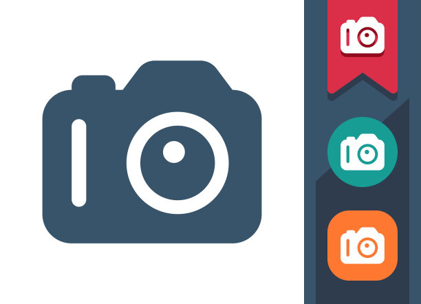 相机图标。采购产品数码相机，照片，摄影，数码单反相机图片下载