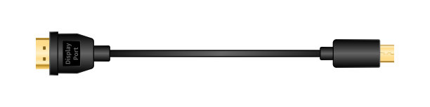 水平转换cable_DisplayPort_Male到MiniDisplayPort_Male图片下载