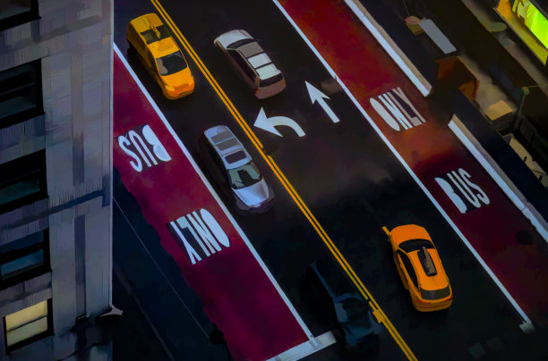 航拍街拍，纽约图片下载