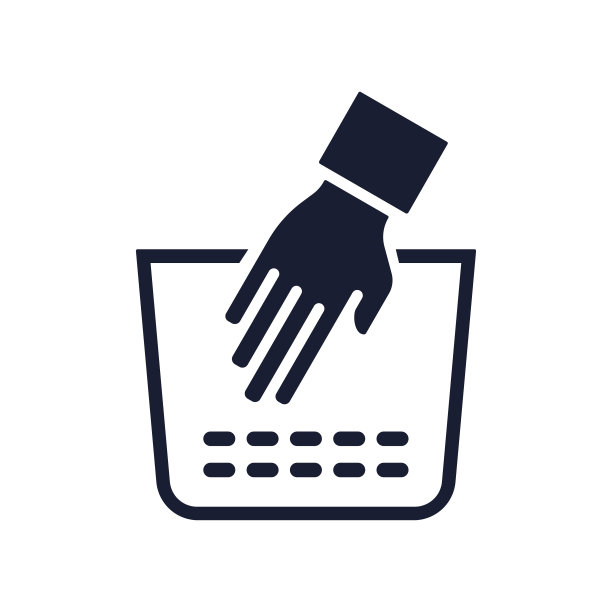 固体矢量图标洗手图片下载