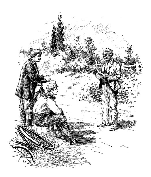 1897年的运动和消遣:骑自行车图片下载