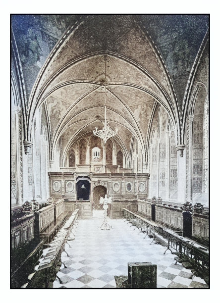 伦敦古色古香的照片:兰贝斯宫，教堂图片下载