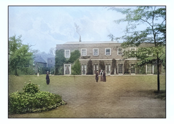 古董伦敦照片:富勒姆宫图片下载