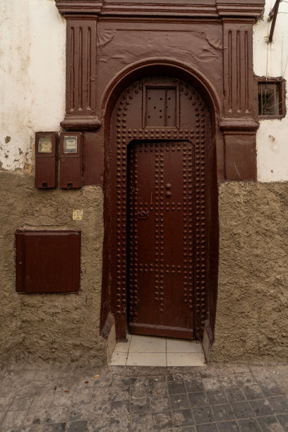 摩洛哥卡萨布兰卡麦地那区的街景图片下载