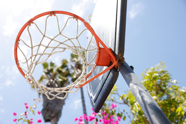 篮球戒指的特写照片图片下载