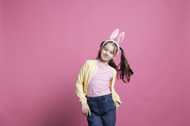 可爱的小男孩在镜头前跳舞图片下载