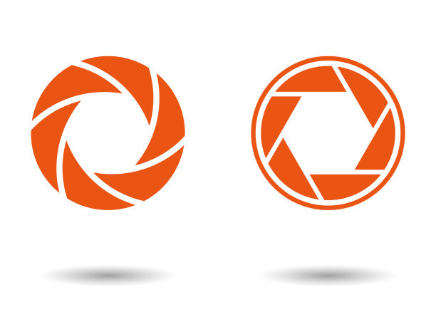 矢量相机镜头隔膜图标图片下载