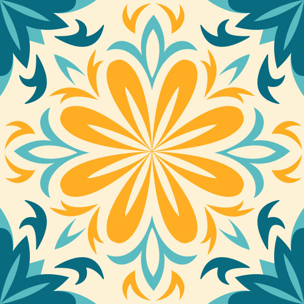 简单装饰瓷砖图案图片下载