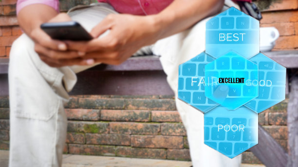 业务评级差，一般，最好，优秀，星星代表客户满意的库存照片业务评价图片下载