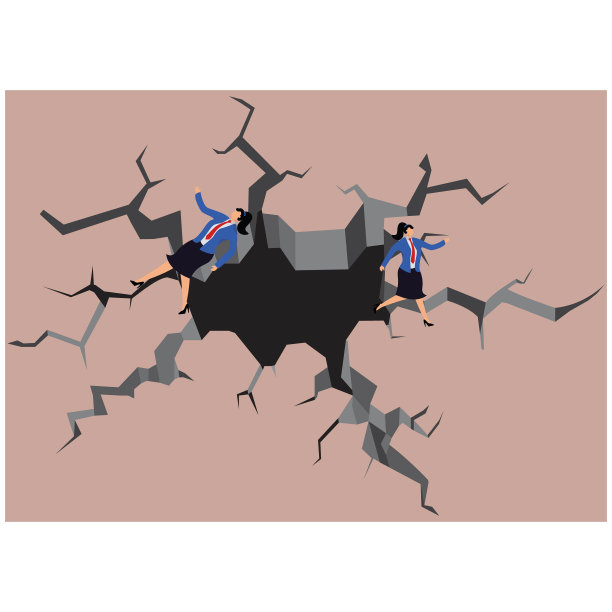 破解,商人下降,破碎、地震、土地、破坏,图片下载