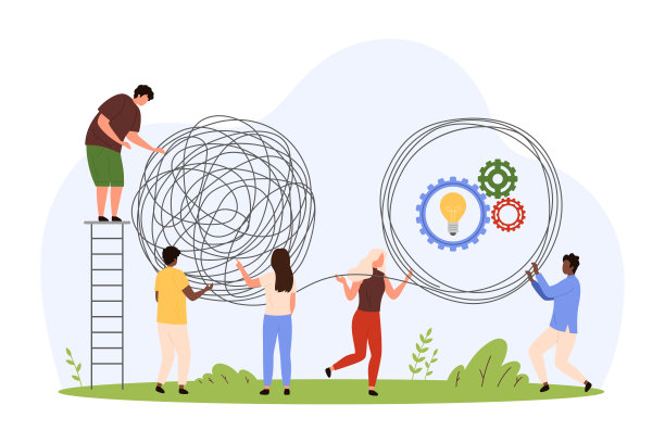 以简化的方式解决复杂的难题，以小人物的心理治疗图片下载