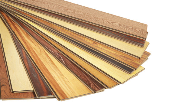 一套不同的木地板强化板。三维演示图片下载