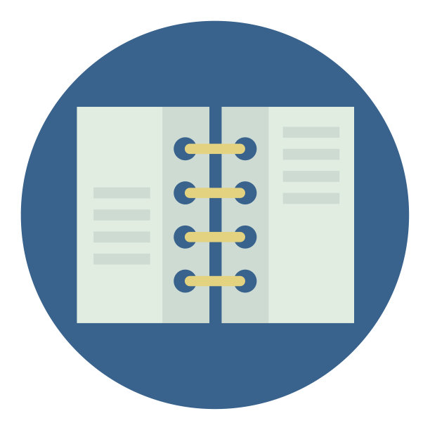 规划图标组织活页夹。日程安排符号。矢量插图。每股收益10。图片下载