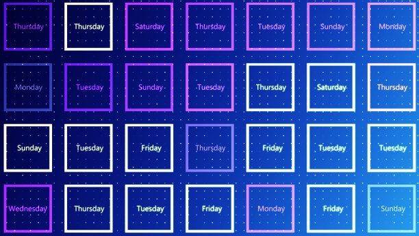 蓝色背景的日子图片下载