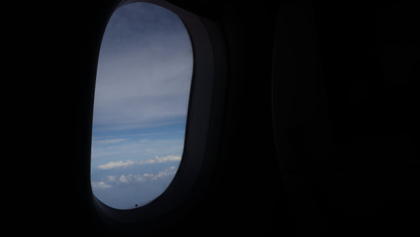 从飞机窗口拍摄的照片图片下载