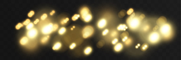 在黑暗背景上模糊闪亮的散景。节日的背景。图片下载