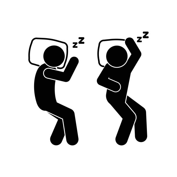 睡觉的人图标，休息室标志，休息的人图片下载