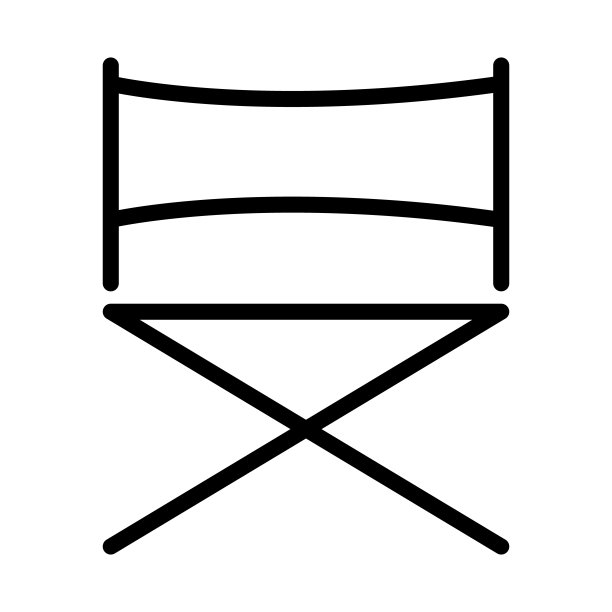 主任椅子轮廓矢量图标隔离在白色背景。总监椅子线图标的网页，移动和UI设计。图片下载