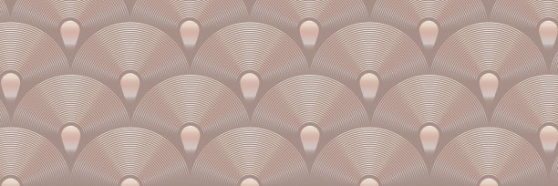 豪华米色抽象矢量设计与玫瑰金纹理效果。抽象背景与圆形装饰，壁纸，封面设计，海报和横幅。图片下载