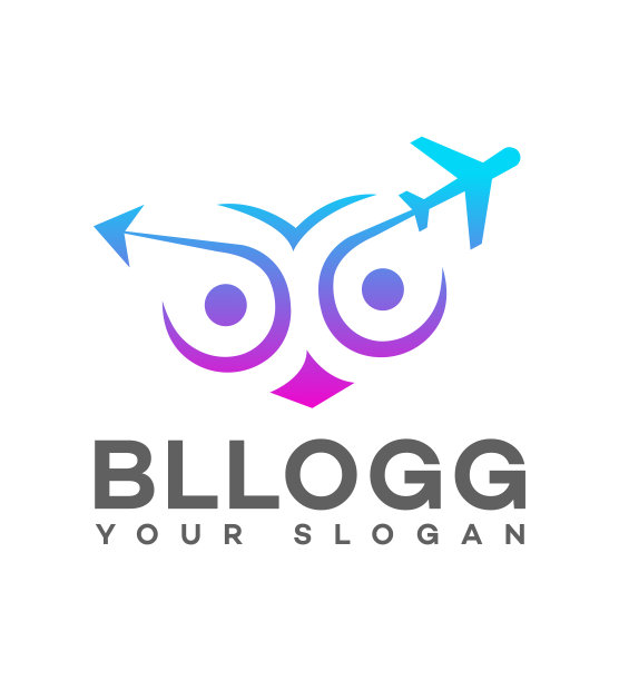 旅行博客图标品牌Logo标识符号模板图片下载