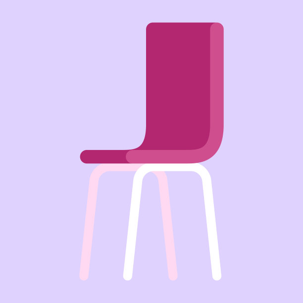 矢量办公椅前面和后面的矢量最小的办公椅角度视图孤立的白色背景图片下载