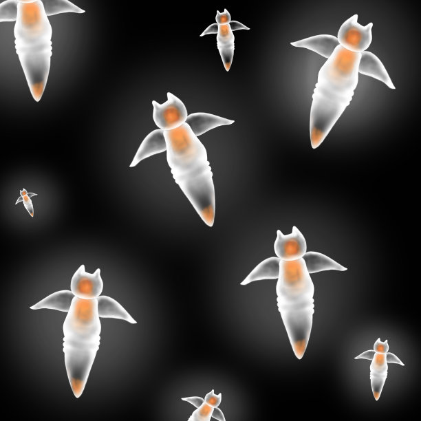 克隆游泳的插图图片下载