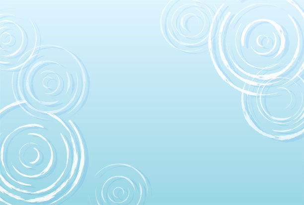 圆形水波纹背景插图图片下载