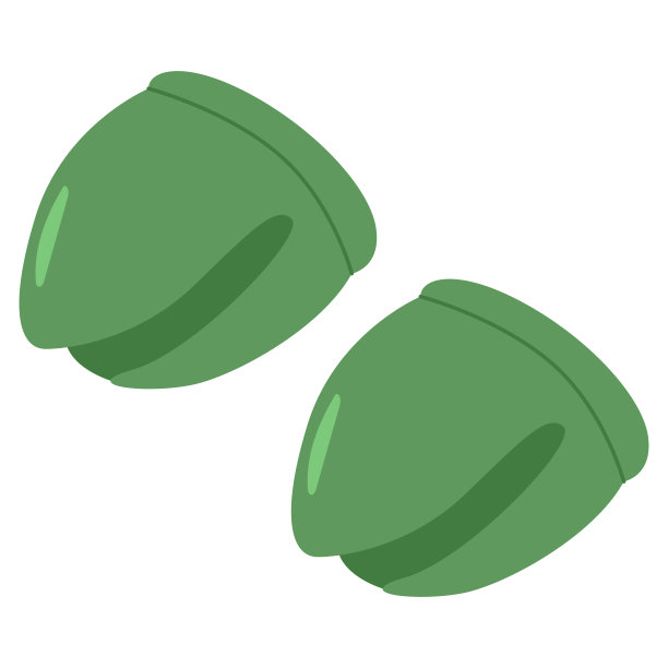 硅胶防滑烤箱手套矢量卡通插图隔离在一个白色的背景。图片下载