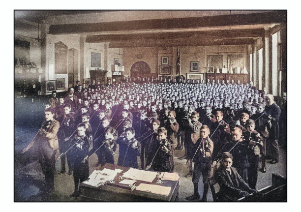 古董伦敦的照片:音乐学校图片下载