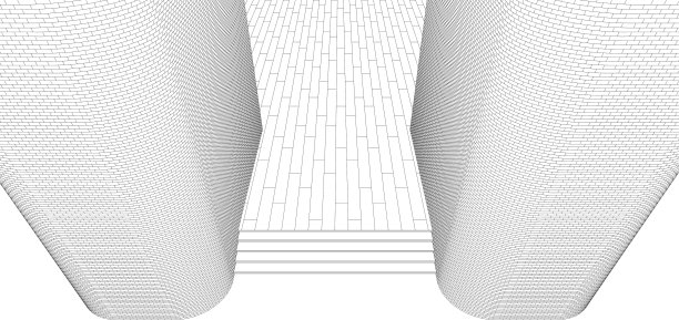 建筑工程的三维插图图片下载